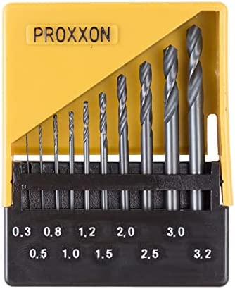 프로《구손》(PROXXON) 센터부 드릴6종 세트 No.26876 홀더부 1.5・2.0・2.5・3.0・3.5・4.0mm(케이스 첨부)