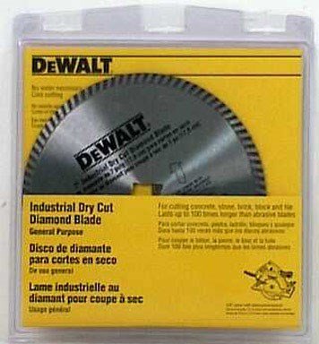 Dewalt DW4702 7인치 콘크리트・벽돌 다이아몬드호 거칼