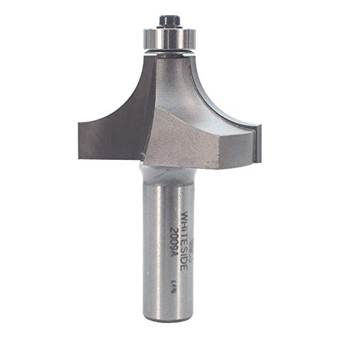 Whiteside Router Bits 2009A Round Over Bit with 5/8-Inch Radius, 1-3/4-Inch Large Diameter and 1-Inch Cutting Length by Anchor Fasteners [병행수입품]