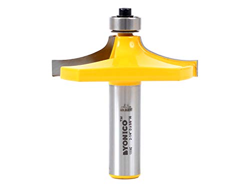 Yonico 13140 Thumbnail Table Edge Router Bit with Medium 1/2-Inch Shank by Yonico