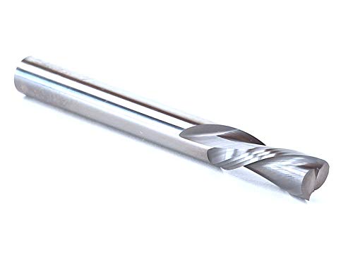 Yonico 32212-SC CNC Router Bit Down in Cut Solid Carbide with 1/4 Shank, 1/4 x 3/4 x 1/4 x 2-1/2 by Yonico