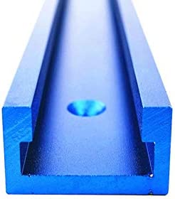 CarAngels 30mm표준 규격 알루미늄제 마이타 트럭 마이타 슬롯 목수 툴 테이블 saw용 블루 (800MM)