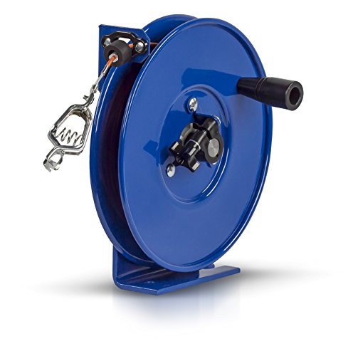 Coxreels SDH-100 Spring Rewind Static Discharge Hand Crank Cable Reel: 100&#39; cable by Coxreels