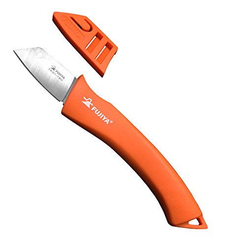 Fujiya FK01-180 Electrician's Pocket Knife, Easy to Use with Utility Knife