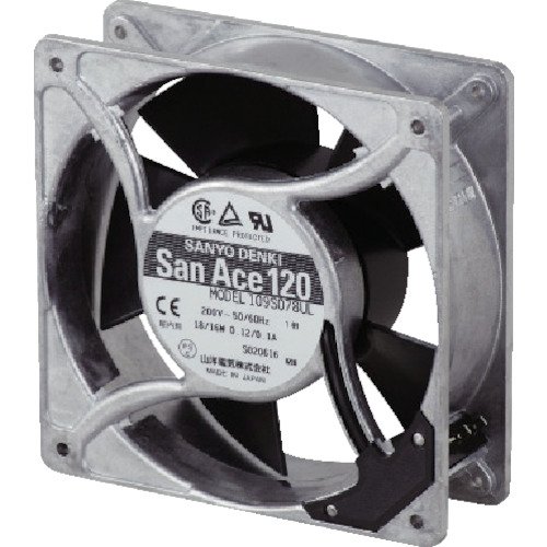 SanACE AC팬(80×25mm AC100V-플러그 코드 부속)