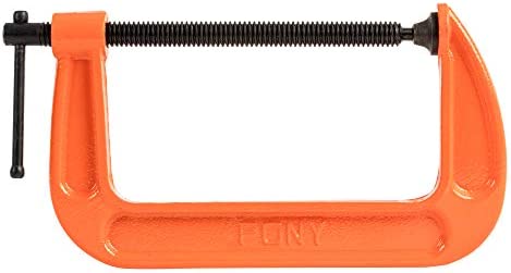 포니 툴 2610 1인치 포니C클램프,오렌지.