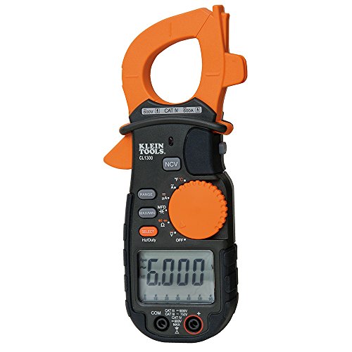 Klein Tools CL1300 600A AC Clamp Meter with Temperature by Klein - Geneva Supply [병행수입품]