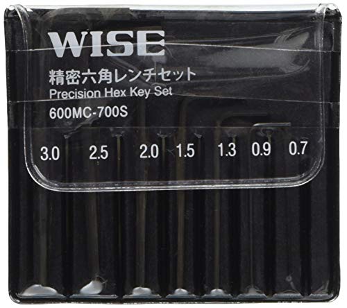 와이즈(WISE) 렌치 정밀 육각 렌치 세트 600MC-700S 소형 렌치7개조 7 입
