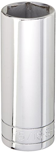 SK Hand Tool 41830 6 Point 1/2-Inch Drive Deep Socket, 15/16-Inch<!-- @ 15 @ --> Chrome by SK Hand Tool