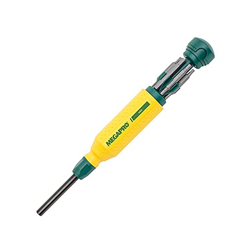 Megapro 151HX 15-In-1 Hex Driver<!-- @ 15 @ --> Yellow/Green by Megapro
