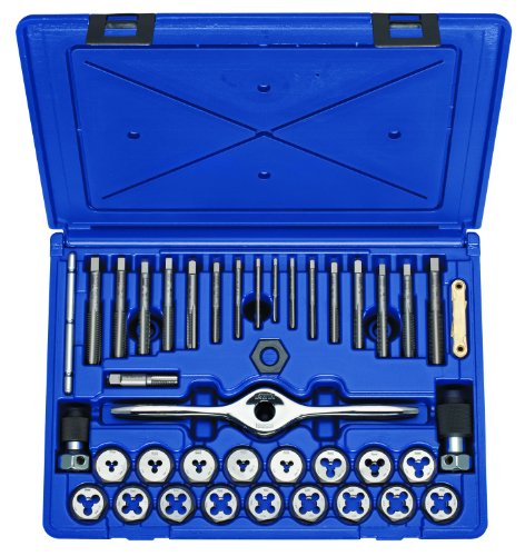 Irwin Tools 1835092 Performance Threading System Plug Tap and Die Set -Metric, 40-Piece by Irwin Tools