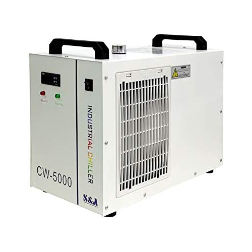 S&A 80W / 100W이산화탄소의 조판의 타빼기기 위한 진짜CW-5000DG의 산업 수 스릴러6L용량의 냉각 수