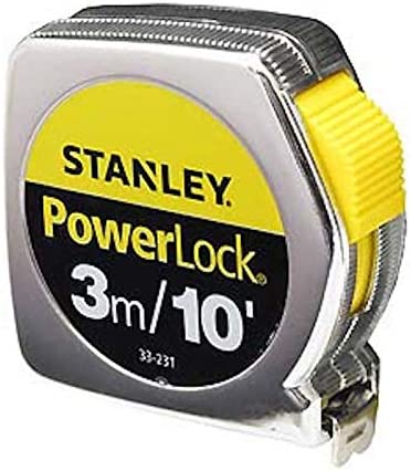 Stanley(스타《레》)Power Lock ( 파워 록 ) 3m/10 컨벡스 줄자 메이저 [병행수입품]