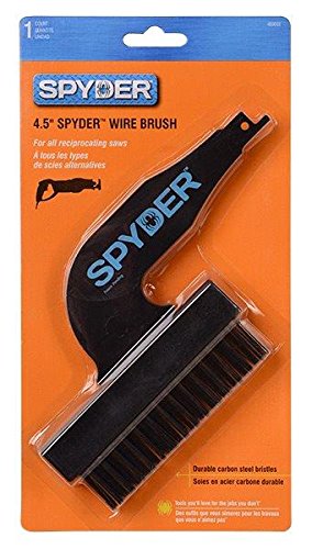 Spyder 400002 Wire Brush Reciprocating Saw Attachment by Spyder
