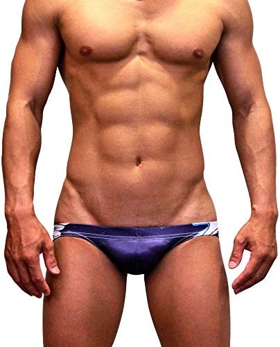 (넵튠(Neptune)의 왕#)Neptune Scepter 남성의 로우라이즈 섹시인 아름다운 엉덩이 수영복/로우라이즈 스윔 웨어/비키니 타입 스윔 웨어/경기 수영 팬츠 - 세계의 깃발