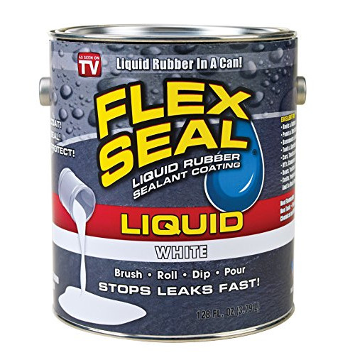 SWIFT RESPONSE LFSWHTR01 Gallon Flex Seal Liquid<!-- @ 15 @ --> White by Swift Response