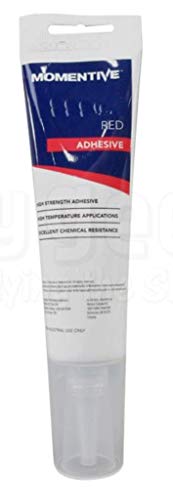 Momentive RTV 159 One Part Silicone Sealant, 2.8 Ounce Tube<!-- @ 15 @ --> Red by Momentive