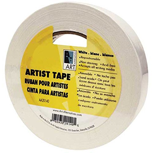 Economy White Artists Tape 1/2In X 60Yds [병행수입품]