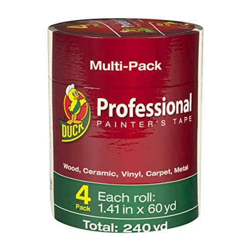 Duck Brand 1362488 Professional Painter's Tape, 0.94 Inches by 60 Yards<!-- @ 15 @ --> Beige<!-- @ 15 @ --> Single Roll by Duck