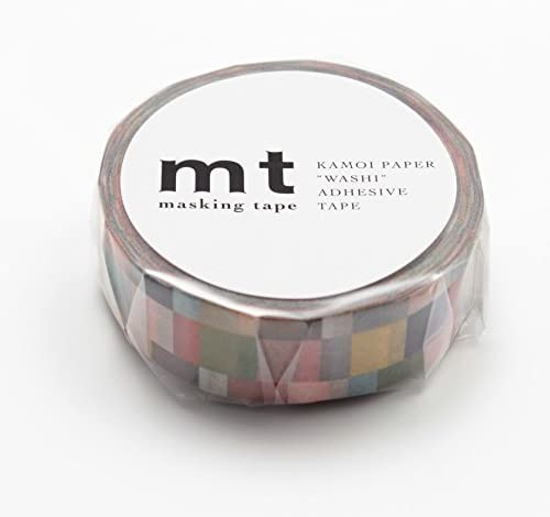 mt Patterns 일본 종이 마스킹 테이프:3/5인치 x 33피트 (바 다《―소다부루》)