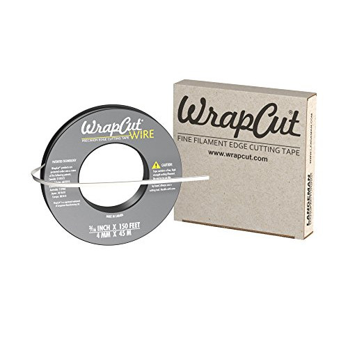 WrapCut 와이어 엣지 커팅 테이프 3/16인치 X 150피트 1롤