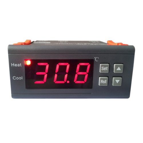 AC 10A/12V 디지탈 온도 조절기 콘트롤 디지탈 thermostat -40℃〜120℃ MH1210A