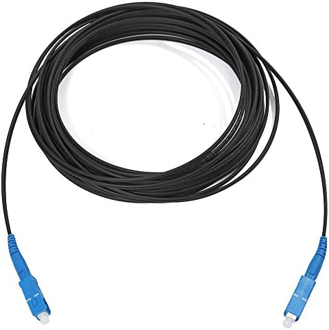 【TKY】 택내광배선 코드 광화이버(fiber) 케이블 광케이블 광배선 연장 코드 SCConnector sc-sc 블랙 검정 (10m)