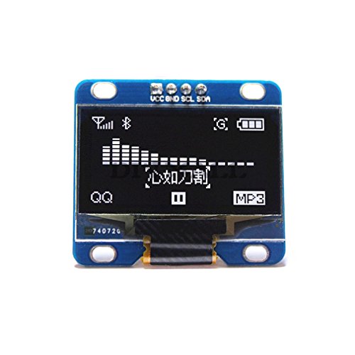 HiLetgo 1.3" IIC I2C 시리얼 128×64 OLED액정 디스플레이 1.3인치 액정 모듈 AVR PIC STM32 Arduino에 대응 [병행수입품]