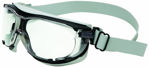 Uvex S1650D Carbon Vision Safety Eyewear, Black/Grey