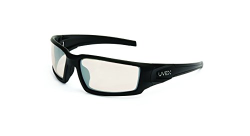 UVEX by Honeywell S2943 Hyper Shock Series Safety Eyewear with Matte Black Frame<!-- @ 15 @ --> SCT-Reflect 50 Lens and Hard Coat Lens Coating by Honeywell
