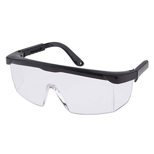 보호 고글 용접 안경 작업 안경 안전 방진내풍 - 투명