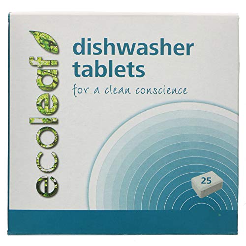 Ecoleaf Natural Dishwasher Tablets - 25 Tabs