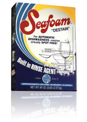 Cal Ben Seafoam Destain Automatic Dishwasher Detergent 5 Lb Box