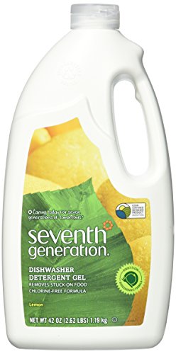Seventh Generation Auto Dish Gel - 42 oz - Lemon - 2 pk