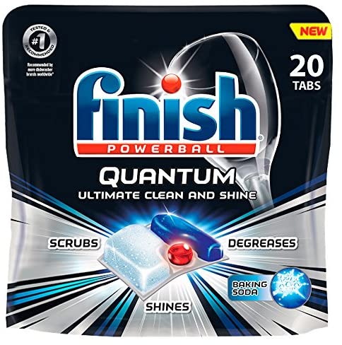 Finish Quantum Max Powerball Dishwasher Detergent알 Ultimate Clean & Shine