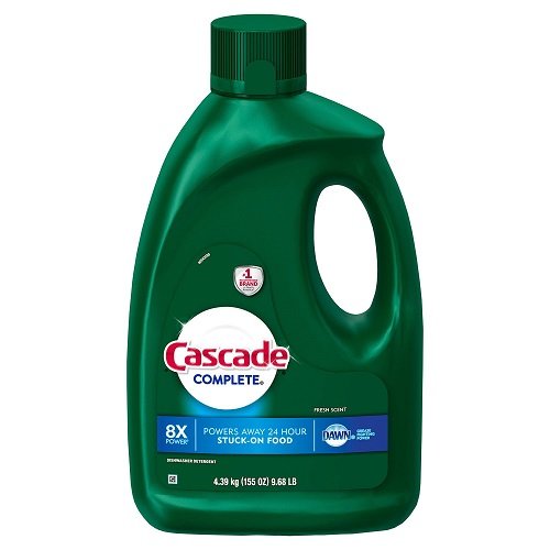 Cascade Complete Gel Dishwasher Detergent Fresh Scent 155 oz.