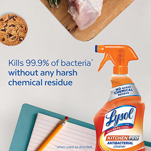 Lysol Antibacterial Kitchen Cleaner, Complete Clean, Citrus Scent - 22 Ounce