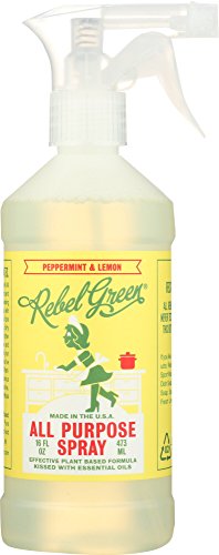 Rebel Green, All Purpose Spray, Peppermint & Lemon, 16 oz