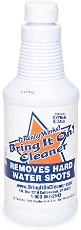 Bring It On Water Spot Remover Grout Cleaner Gallon. Best Tile Floor Oxygen Bleach Cleaning Stained Lines.