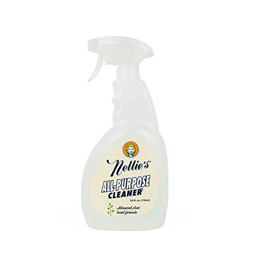 Nellies Multi-Purpose Cleaner, Perfect for Kitchens, Bathrooms, Counter Tops, Walls, Tile, Appliances and Sinks, 24 oz Spray Bottle