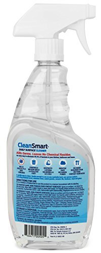 CleanSmart Daily Surface Cleaner Home Use CPAPs. Kills 99.9% Bacteria Viruses Germs Mold Fungus. Leaves No Chemical Residue Great CPAP cleaner sanitizer. 23oz 2PK