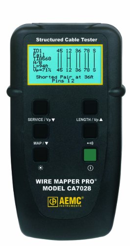 AEMC CA7028 Wire Mapper Pro LAN Cable Tester