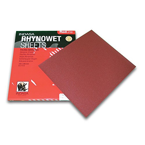 REDLINE XL RHYNOWET SHEETS 9 X 11 600 GRIT 50/box