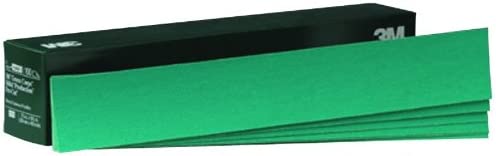 3M 02230 Green Corps Stikit 2-3/4 x 16-1/2 80D Grit Production Sheet (Pack of 5)