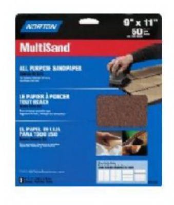 Norton Abrasives/St Gobain 47855 3-Pack 9 x 11-Inch Emery Metal Sanding Sheets