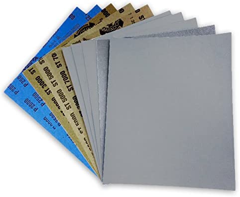 9 X 11 Inch Premium 방수 Starcke Matador Sandpaper Sheets 50 Pack