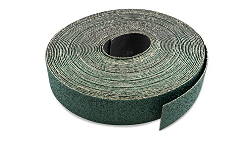 Red Label Abrasives 2 inch X 60 FT 80 Grit Zirconia Woodworking Drum Sander Roll Cut Strips Length