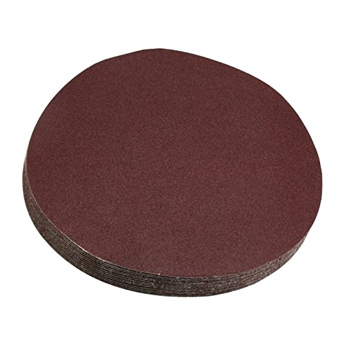 Utoolmart 8 Hook and Loop Sanding Discs 40 Grit Aluminum Oxide Sandpaper for Random Orbit Sander Wood Metal Auto Dry Polishing 15pcs