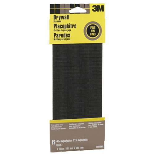 3M 9089 2-Pack Fine Waterproof Silicon Carbide Drywall Sanding Screen