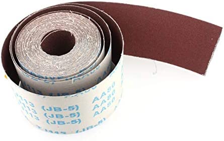 Ready-to-wrap Ready-to-Cut 32Ft Long by 4 Wide Aluminium Oxide Abrasive Sandpaper Sanding Continuous Roll (Grit:120)
